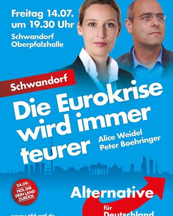 Alice Weidel Peter Boehringer AfD