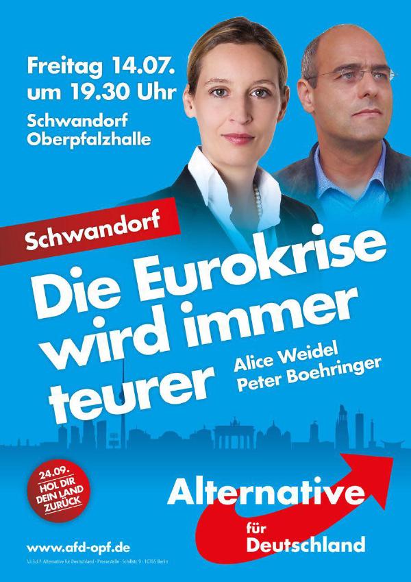 Alice Weidel Peter Boehringer AfD