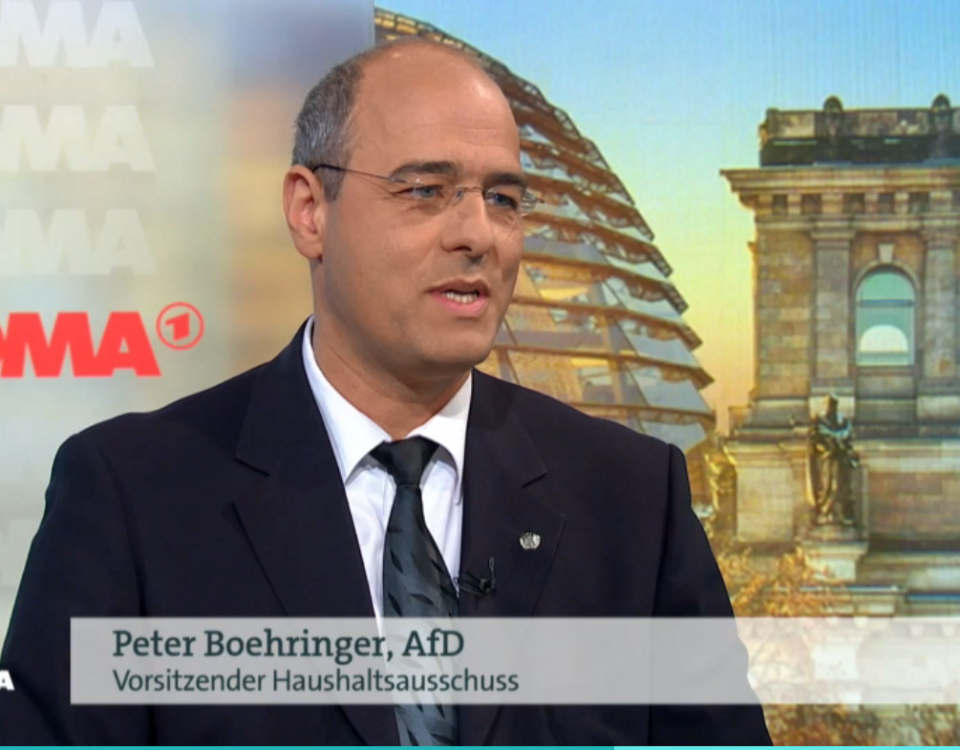 Peter Boehringer im ARD Morgemmagazin Bild_ ARD/WDR