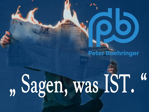 pb "Sagen, was ist"