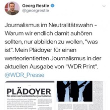 Georg Restle zu Journalismus 2018