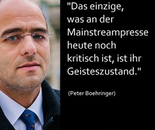 Peter Boehringer zu Mainstreampresse