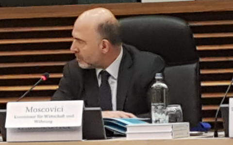 Herr Moscovici in Brüssel