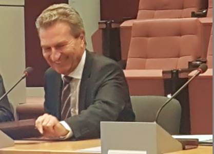 EU-Kommisssar G. Oettinger