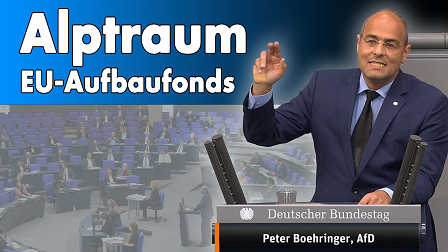 Bundestagsrede zum geplanten Aufbaufonds der EU