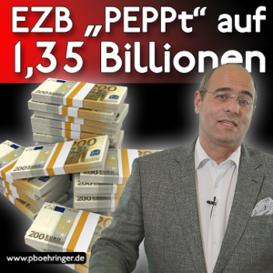 PEPP der EZB wächst auf 1,35 Bio.