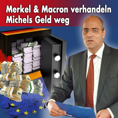 Merkel verhandelt Michels Geld weg